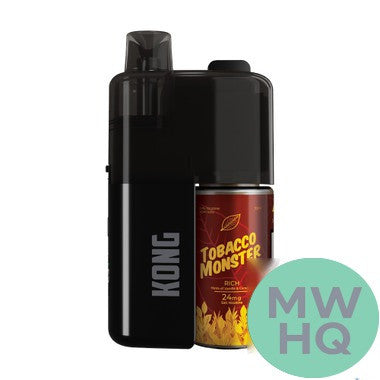 Kong by Zilla x Monster Vape Labs 50K Puffs Refillable Disposable Vape Device With 30ML E-Liquid Bottle