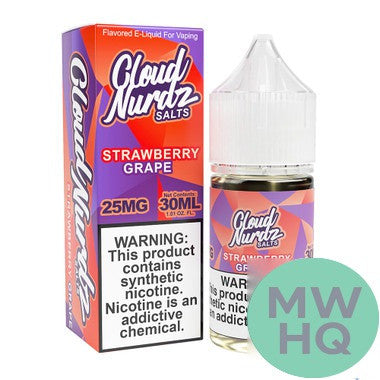 Cloud Nurdz Salts Tobacco-Free Nicotine Salt E-Liquid 30ML