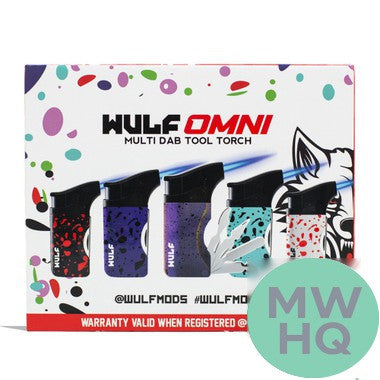 Wulf Mods Omni Multi Dab Tool Butane Torch Lighter - Assorted Colors