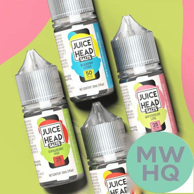 Juice Head Nicotine Salt E-Liquid 30ML – Kiwi Berry / Strawberry Kiwi