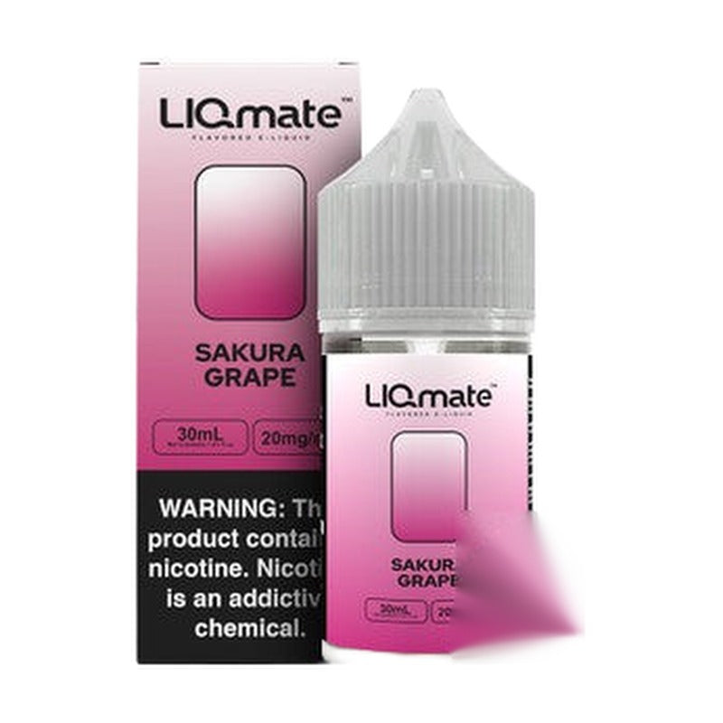 LIQmate Flavored Nicotine Salt E-Liquid 30ML – Blue Razz