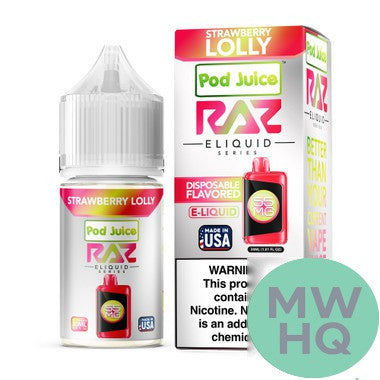 POD Juice x RAZ Series Nicotine Salt E-Liquid 30ML