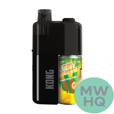 Kong by Zilla x Monster Vape Labs 50K Puffs Refillable Disposable Vape Device With 30ML E-Liquid Bottle