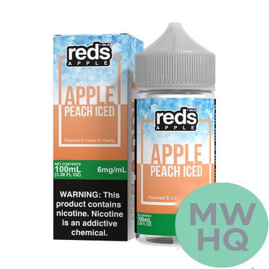 Reds Apple E-Liquid By 7 Daze 100ML – Apple Berries