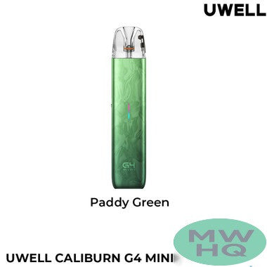 Uwell CALIBURN G4 Mini 1100mAh Pod System Starter Kit With 3ML Refillable CALIBURN GPP Integrated Coil Cartridge Pod