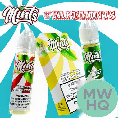 Mints Synthetic Nicotine E-Liquid By Verdict Vapors 120ML (2 x 60ML)