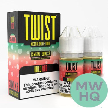 TWST Salt Nicotine Salt By Twist E-Liquids 60ML (30ML x 2)