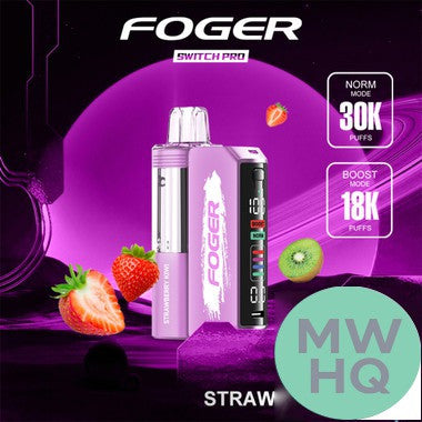 Foger Switch Pro Kit 30K Puffs 19ML Disposable Device & Power Bank