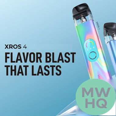 Vaporesso XROS 4 1000mAh Pod System Starter Kit With 2 x 3ML XROS Series Mesh Pod