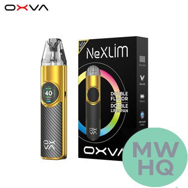 OXVA NeXLIM 1500mAh Pod System Starter Kit With 2 x 4ML Refillable Cartridge Pod