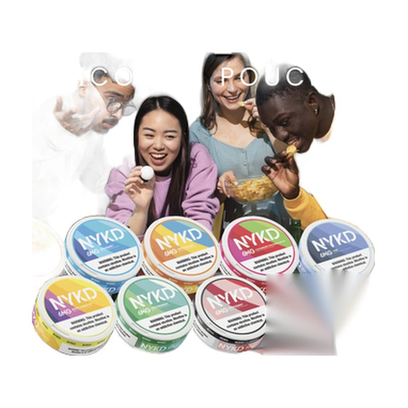NYKD Nicotine Pouches - 20 Pouches Per Can