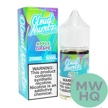 Cloud Nurdz Salts Tobacco-Free Nicotine Salt E-Liquid 30ML