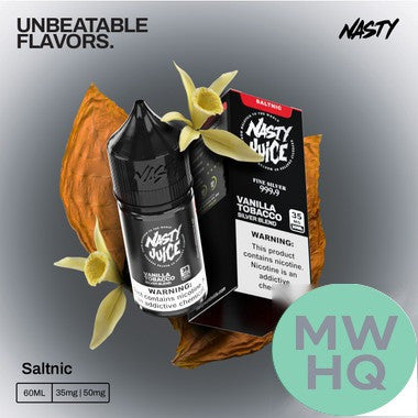 Nasty Juice E-Liquid Salt Nic Nicotine 30ML