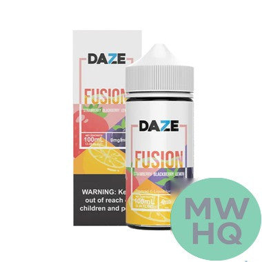 7 Daze Fusion Synthetic Nicotine E-Liquid 100ML