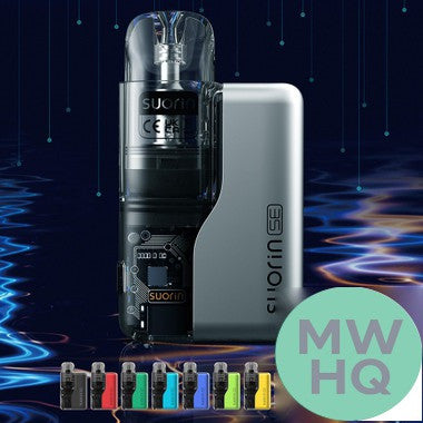 Suorin SE 800mAh Pod System Starter Kit With 2 x Refillable 2ML Cartridge Pod