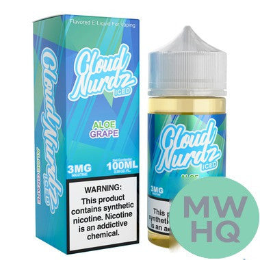Cloud Nurdz ICED Tobacco-Free 100ML E-Liquid