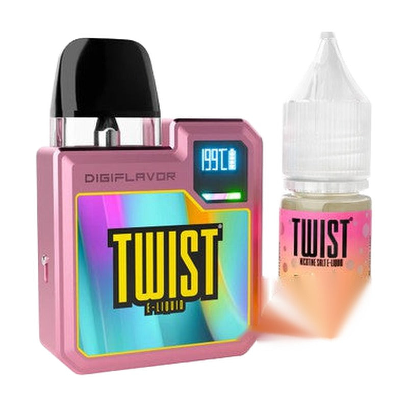 GeekVape Digiflavor Digi-Q 1000mAh Pod System Kit With 2 x 2ML GeekVape Q Cartridge & 10ML E-Liquid Bottle – / Flavors: