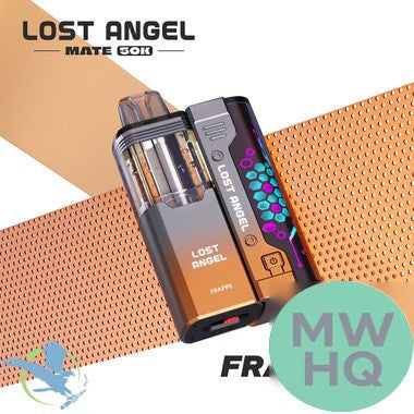 Lost Angel Mate 50K Puffs 20ML 3D Curved Screen Disposable Device & Power Bank Kit