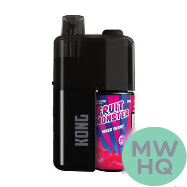 Kong by Zilla x Monster Vape Labs 50K Puffs Refillable Disposable Vape Device With 30ML E-Liquid Bottle