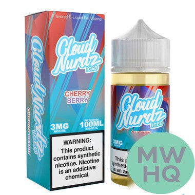 Cloud Nurdz ICED Tobacco-Free 100ML E-Liquid