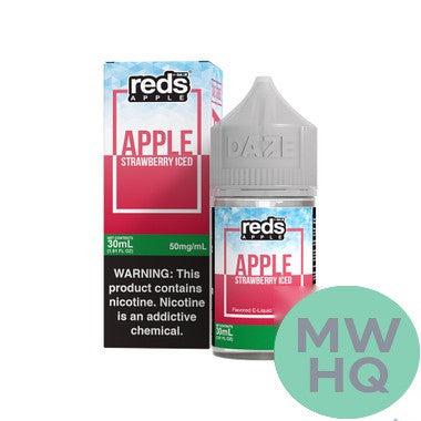 Reds Apple Nicotine Salt E-Liquid By 7 Daze 30ML – Apple Berries