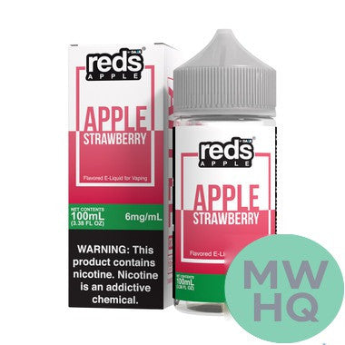 Reds Apple E-Liquid By 7 Daze 100ML – Apple Berries