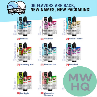 AIR FACTORY E-Liquid 60ML – Berry Rush