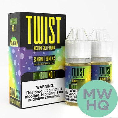 TWST Salt Nicotine Salt By Twist E-Liquids 60ML (30ML x 2)