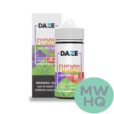 7 Daze Fusion Synthetic Nicotine E-Liquid 100ML