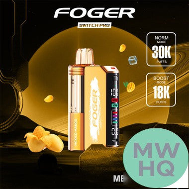 Foger Switch Pro Kit 30K Puffs 19ML Disposable Device & Power Bank