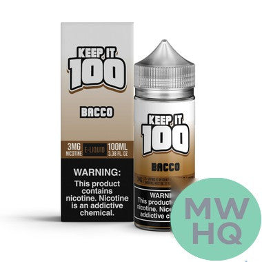 Keep It 100 Nicotine E-Liquid 100ML