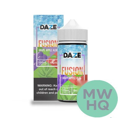 7 Daze Fusion Synthetic Nicotine E-Liquid 100ML