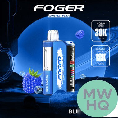 Foger Switch Pro Kit 30K Puffs 19ML Disposable Device & Power Bank