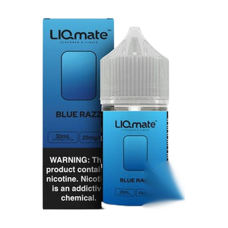 LIQmate Flavored Nicotine Salt E-Liquid 30ML – Blue Razz