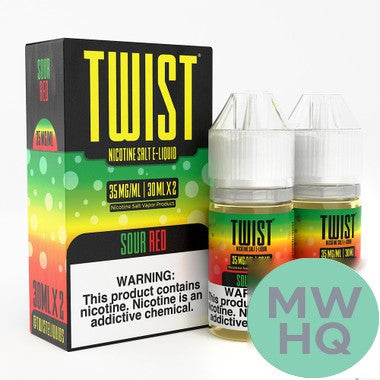 TWST Salt Nicotine Salt By Twist E-Liquids 60ML (30ML x 2)