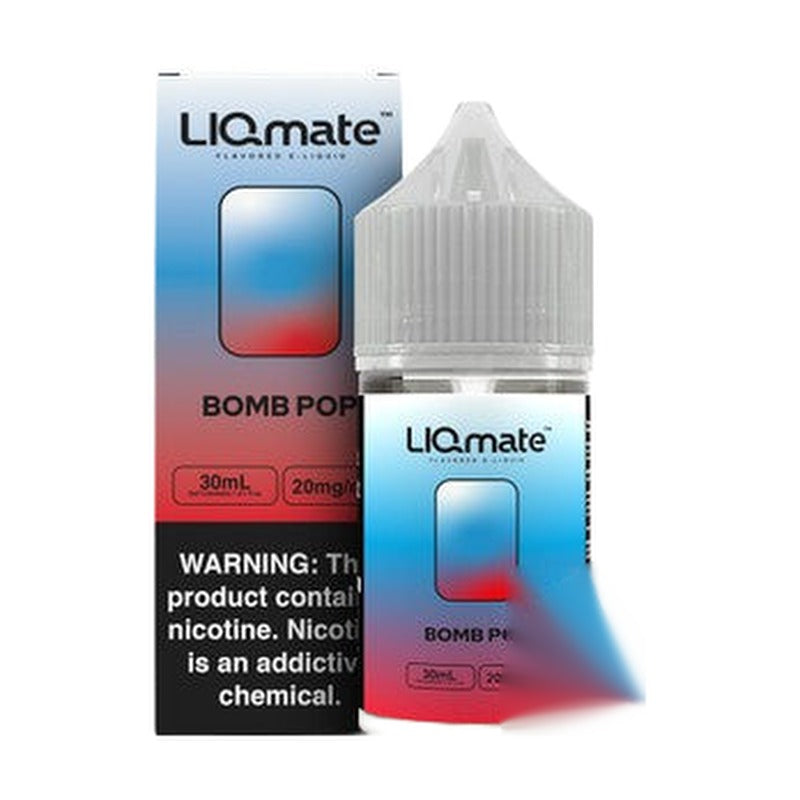 LIQmate Flavored Nicotine Salt E-Liquid 30ML – Blue Razz