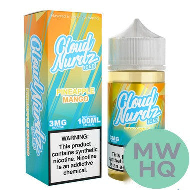 Cloud Nurdz ICED Tobacco-Free 100ML E-Liquid