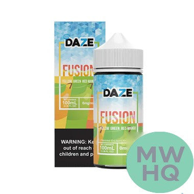 7 Daze Fusion Synthetic Nicotine E-Liquid 100ML