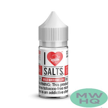 I Love Salts Synthetic Nicotine Salt E-Liquid By Mad Hatter 30ML