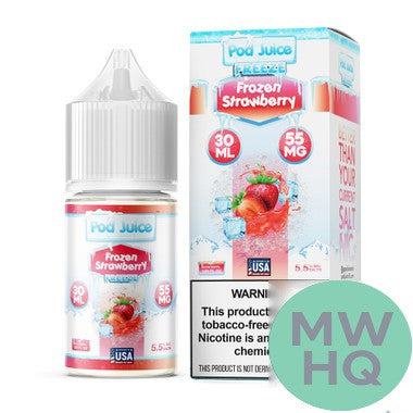 POD Juice Nicotine Salt E-Liquid 30ML – Jewel Menthol
