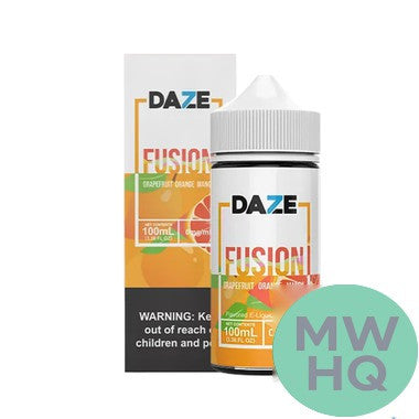 7 Daze Fusion Synthetic Nicotine E-Liquid 100ML
