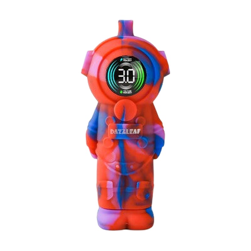 DAZZLEAF Spaceman 500mAh 510 Cartridge Concealable VV Preheat Mod Battery With LED Screen