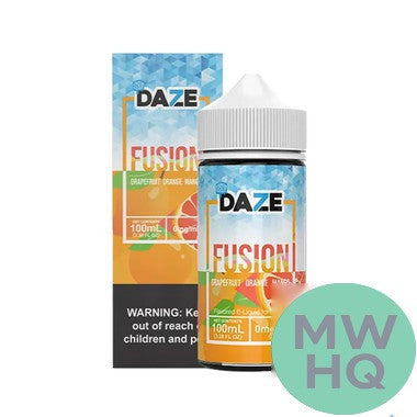 7 Daze Fusion Synthetic Nicotine E-Liquid 100ML