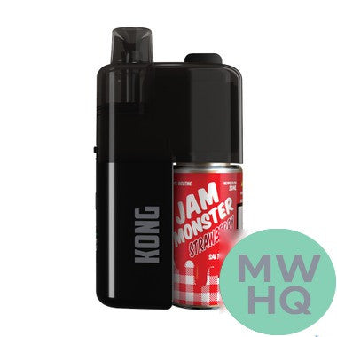 Kong by Zilla x Monster Vape Labs 50K Puffs Refillable Disposable Vape Device With 30ML E-Liquid Bottle