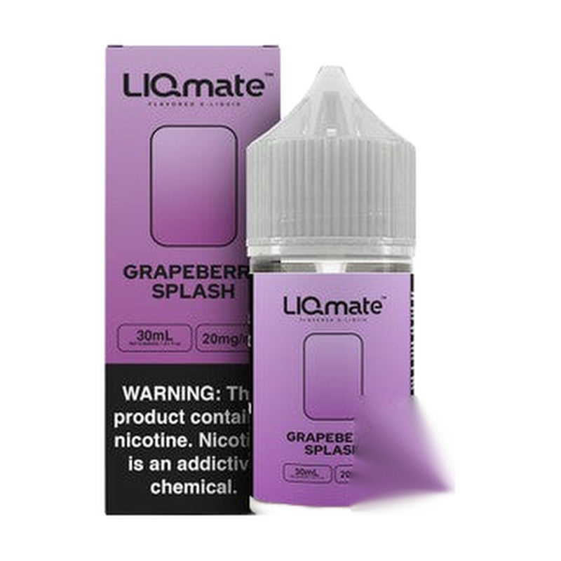 LIQmate Flavored Nicotine Salt E-Liquid 30ML – Blue Razz