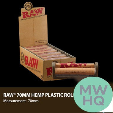 RAW Hemp Plastic Cigarette Rolling Machine - 70mm
