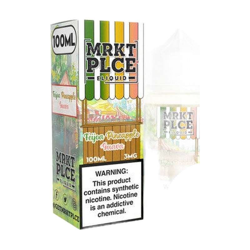 MRKTPLCE Synthetic Nicotine E-Liquid 100ML – Iced Feijoa Pineapple Guava