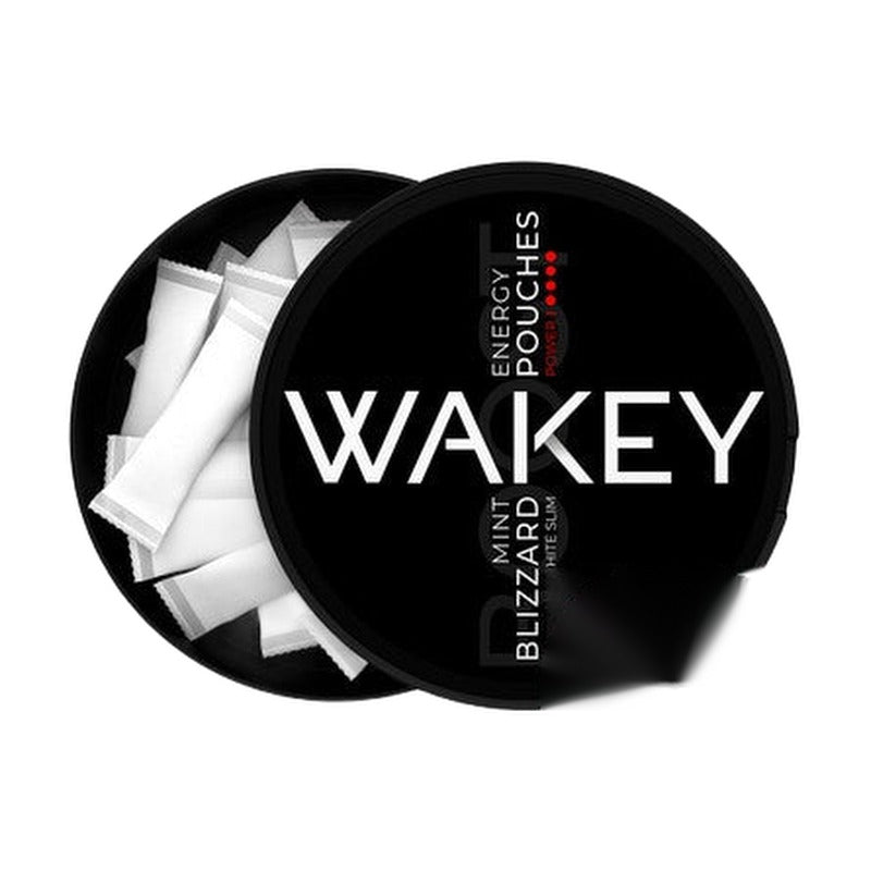 Wakey Energy Caffeine Pouches - 20 Pouches Per Can