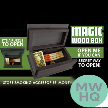 Smokezilla Wood Magic Storage Box - Assorted Designs [22899]
