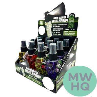 Smokezilla Air Freshener Odor Slayer Skull Smoke Eater Spray - Assorted Scents [24350]